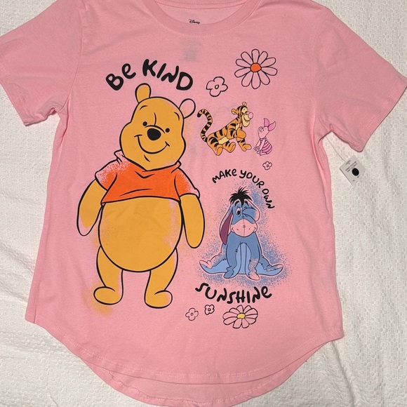 Disney Tops - Disney Pink Be Kind Winnie the Pooh T-Shirt